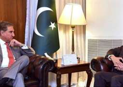 وزیر خارجہ مخدوم شاہ محمود قریشی نال وزیراعظم دے مشیر عبد الرزاق داود دی ملاقات