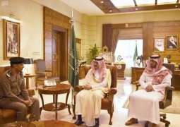 الأمير مشعل بن ماجد يستقبل مدير مرور محافظة جدة