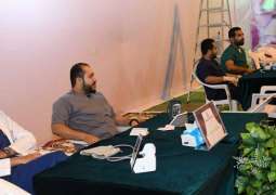 جمعية الإحسان الطبية الخيرية تشارك في مهرجان جازان بمعرض متخصص