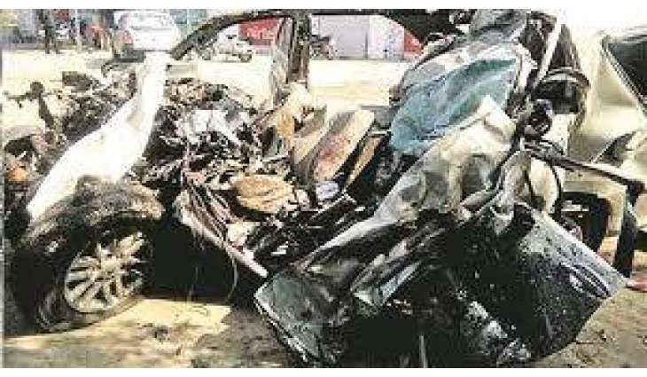 بھارت، ٹریفک حادثہ، ہکے خاندان دے 5 بندے ہلاک
