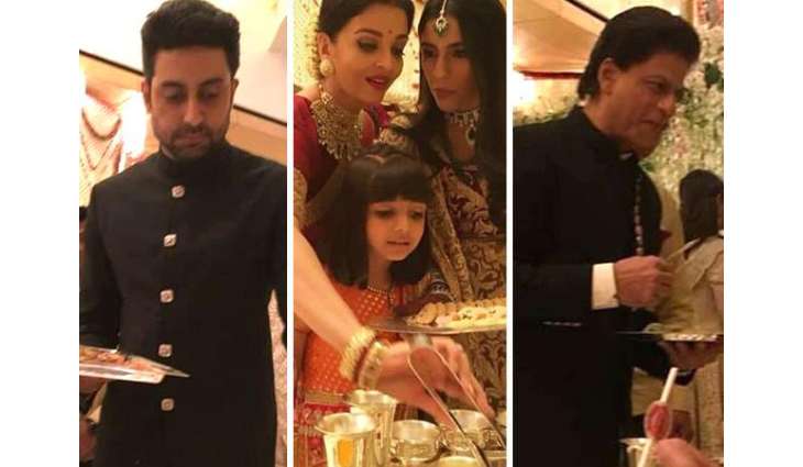 Abhishek Bachchan explains why celebs served food at Ambani wedding  