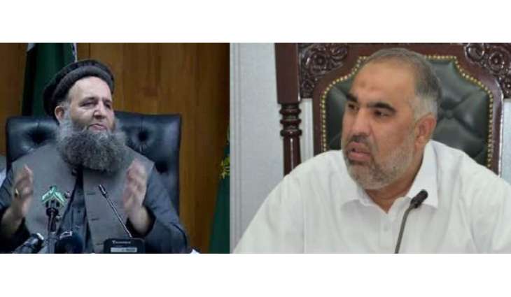 د مذهبي چارو وفاقي وزير نورالحق قادري د قومي اسمبلۍ سپيكر اسد قېصر سره ملاقات وكړو