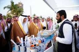 الأمير خالد الفيصل يفتتح الحديقة الثقافية بجدة
