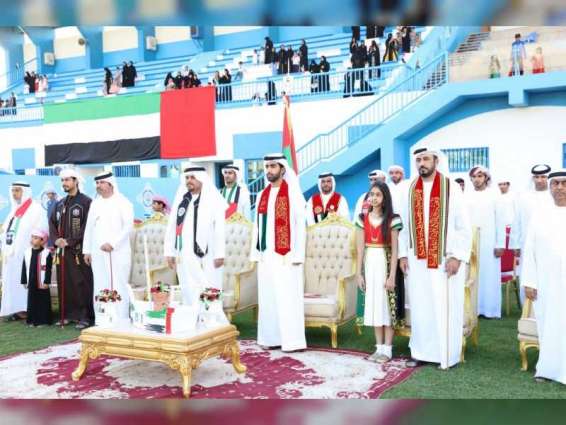 <span>صقر بن سعود القاسمي يشهد احتفالات نادي التعاون الرياضي باليوم الوطني</span>