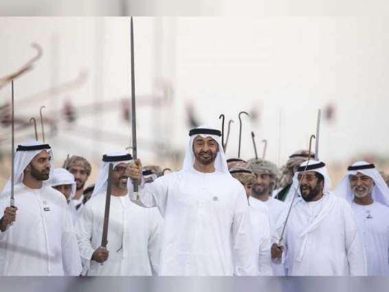 <span>Mohamed bin Zayed attends March of Union</span>