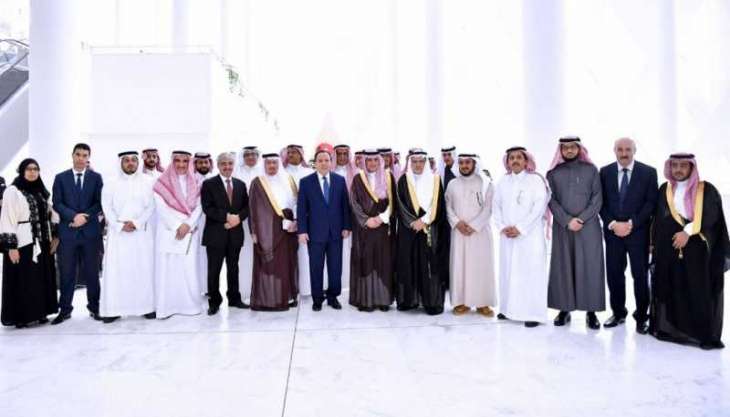وزير الخارجية ووزير الشؤون الخارجية التونسي يزوران معهد الأمير سعود الفيصل للدراسات الدبلوماسية