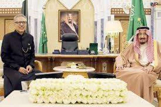 صدر مملکت ڈاکٹر عارف علوی دی سعودی فرمانروا شاہ سلمان بن عبدالعزیز نال ملاقات، آپسی دلچسپی دے معاملے ،ڈوپاسہ آپسی اتے اقتصادی تعلقات،تجارت اتے سرمایہ کاری تے گالھ مہاڑ تھی