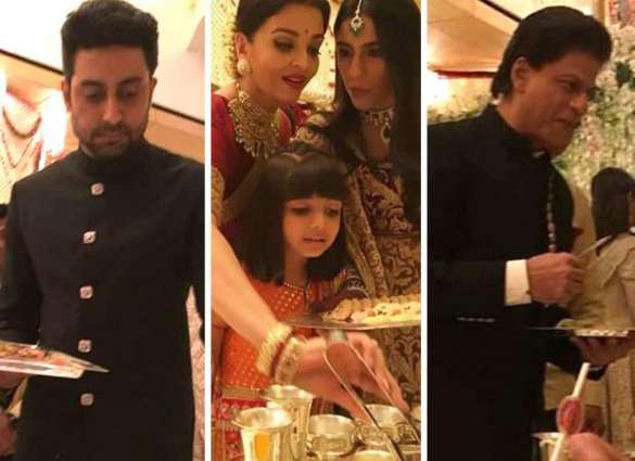 Abhishek Bachchan explains why celebs served food at Ambani wedding  
