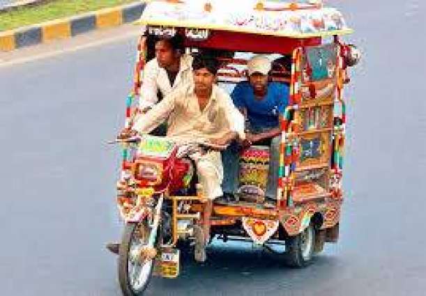 Sindh govt to fix fare of Qingqi Rickshaws