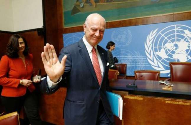 De Mistura Says 'Extra Mile to Go' in Securing Balanced Syria Constitutional Committee