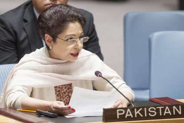 وزیراعظم عمران خان نال اقوام متحدہ اچ پاکستان دی مستقل مندوب ملیحہ لودھی دی ملاقات