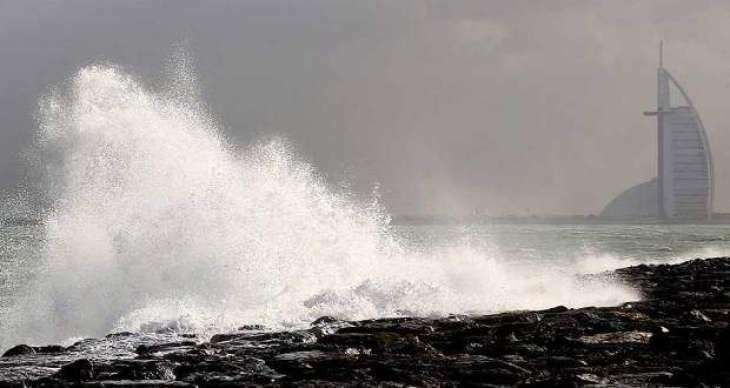 Offshore wind and waves warning