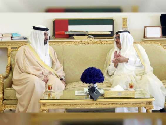 <span>حمدان بن راشد يستقبل وزير المالية البحريني</span>