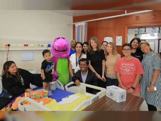 Joy Cart rolls into Dubai Hospital, offering fun to young cancer patients