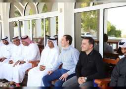 سالم بن سلطان القاسمي يلتقي نائب المدعي العام الأوكرانى 