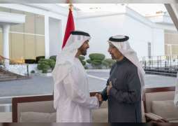 Mohamed bin Zayed receives Armenian President, ministers, heads of officials participating in ADSW
