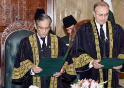 CJP Nisar’s farewell: Justice Mansoor Ali Shah doesn’t attend full-court reference