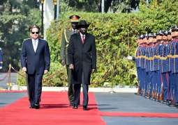 السيسي يؤكد سعي القاهرة لشراكة استراتيجية مع جنوب السودان ودعمها لاتفاق السلام هناك