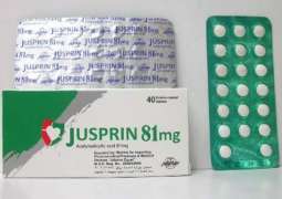 Ministry of Health and Prevention withdraws Jusprin 81mg Tablet