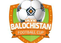 Third edition of Ufone Balochistan Football Cup to kick off from March 04