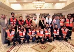 أمير منطقة الرياض يدشن تسعة مراكز إسعافية وأسطول حديث لسيارات الاسعاف