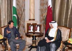رئيس الوزراء الباكستاني ونظيره القطري يبحثان السبل والطرق لتعزيز وتنمية العلاقات الثنائية والتعاون الاقتصادي
