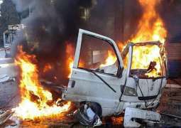 مقتل شخص وإصابة 4 آخرين بانفجار سيارة مفخخة باللاذقية غربي سوريا