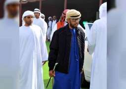 سلطان بن زايد يحضر جانبا من فعاليات مهرجان سموه التراثي في يومه الرابع