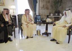أمير مكة المكرمة يلتقي مدير عام بنك التنمية الاجتماعية