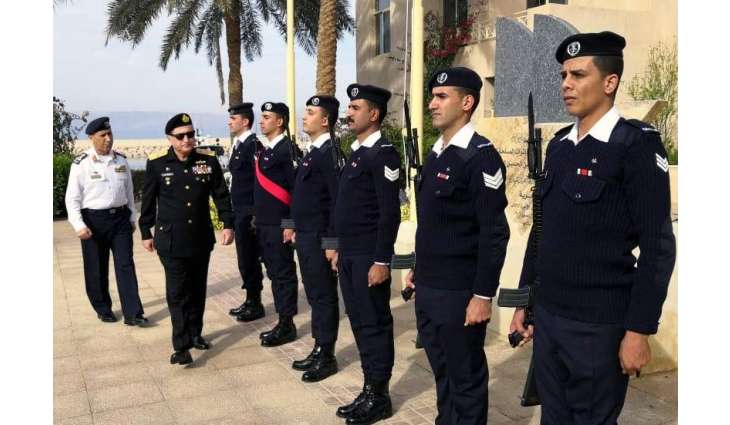 Chief Of The Naval Staff Meets Commander Royal Jordanian Naval Force And Commander Royal Jordanian Air Force At Jordan