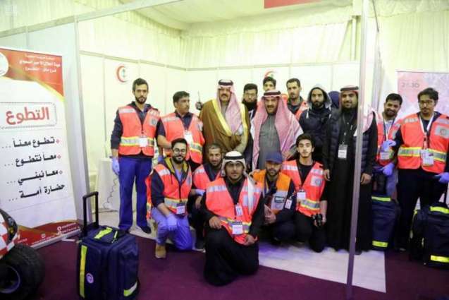 الأمير عبدالعزيز بن سعد يتفقد الفعاليات المصاحبة لرالي حائل 2019