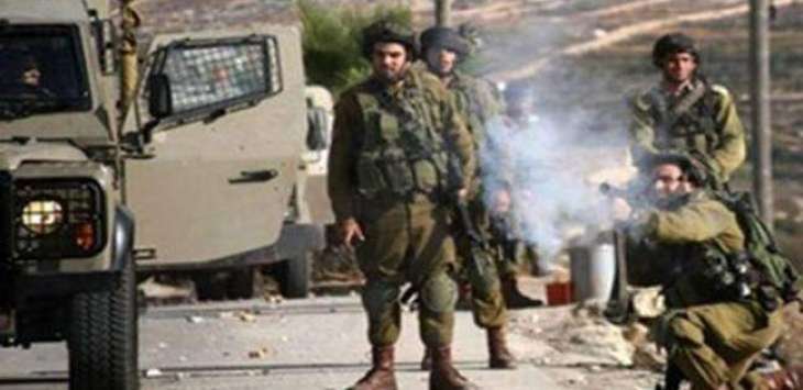  إصابة 15 فلسطينيا فى غزة برصاص الإحتلال الاسرائيلي 