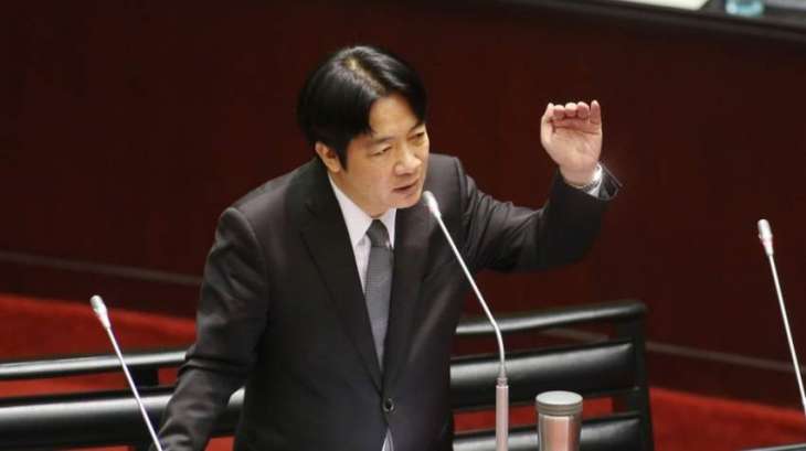 Taiwan Premier William Lai plans Says Will Resign on Friday, 2 Months After Electoral Defeat