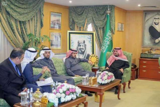 الأميرعبدالعزيز بن فهد بن تركي يستقبل مدير جامعة الجوف ويطلع على دراسة الجدوى من زراعة الزيتون