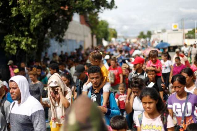 قرابة ألفي شخص من قافلة مهاجرين يحصلون في غواتيمالا على مساعدات من الأمم المتحدة