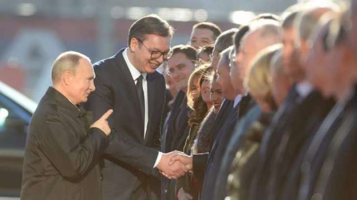 Russian President Thanks Serbian Authorities, People for Warm Welcome in Belgrade