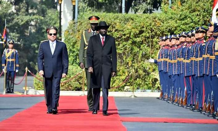السيسي يؤكد سعي القاهرة لشراكة استراتيجية مع جنوب السودان ودعمها لاتفاق السلام هناك