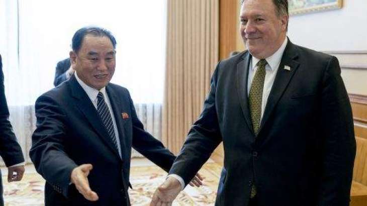 Pompeo to Meet With North Korean Envoy Kim Yong Chol in Washington on Friday - State Dept