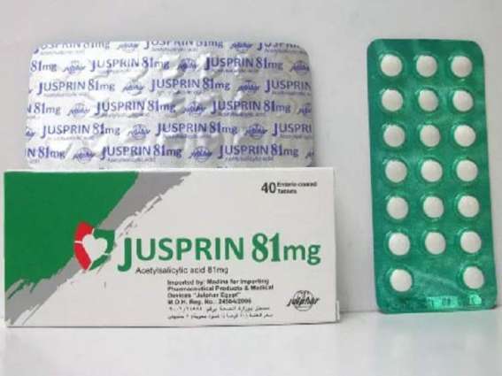 Ministry of Health and Prevention withdraws Jusprin 81mg Tablet