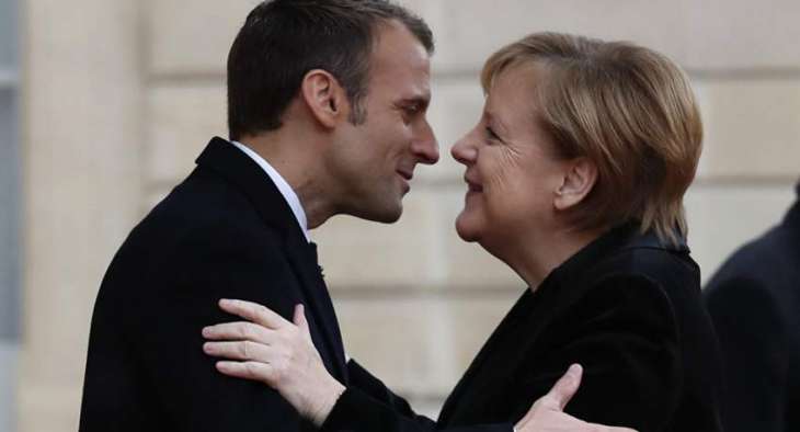 Macron, Merkel Sign Treaty on Franco-German Cooperation, Integration