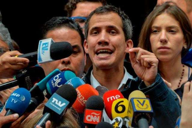 Self-Proclaimed Venezuelan Leader Guaido Says Hopes US to Avoid Use of Force in Venezuela