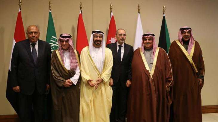 Abdullah bin Zayed participates in consultative meeting in Jordan