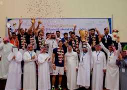 جامعة الإمام عبدالرحمن بن فيصل تتوج بكأس بطولة الطائرة على مستوى الجامعات