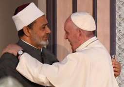 Visit by Pope Francis, Grand Imam of Al Azhar to Sheikh Zayed mosque symbolises  inter-faith dialogue during Human Fraternity Meeting