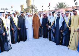 Mohammed bin Rashid, Humaid Al Nuaimi attend wedding reception