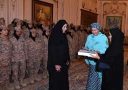 الاتحاد النسائي يتابع سيرالبرنامج التدريبي لبناء قدرات المرأة العربية عسكريا وعمليات حفظ السلام