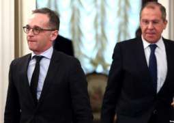 وزيرا خارجية روسيا وألمانيا يتحدثان لرجال الأعمال على هامش مؤتمر ميونخ للأمن يوم 16 فبراير