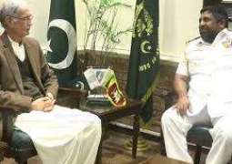 رئيس أركان الدفاع للقوات المسلحة السريلانكية يلتقي وزير الدفاع الباكستاني