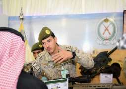جناح القوات البرية يجذب الزوار بمعرض وزارة الدفاع بتبوك