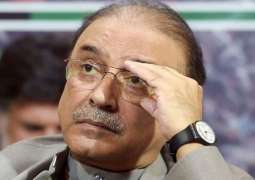 President Asif Ali Zardari felicitated Shahbaz Sharif on his release